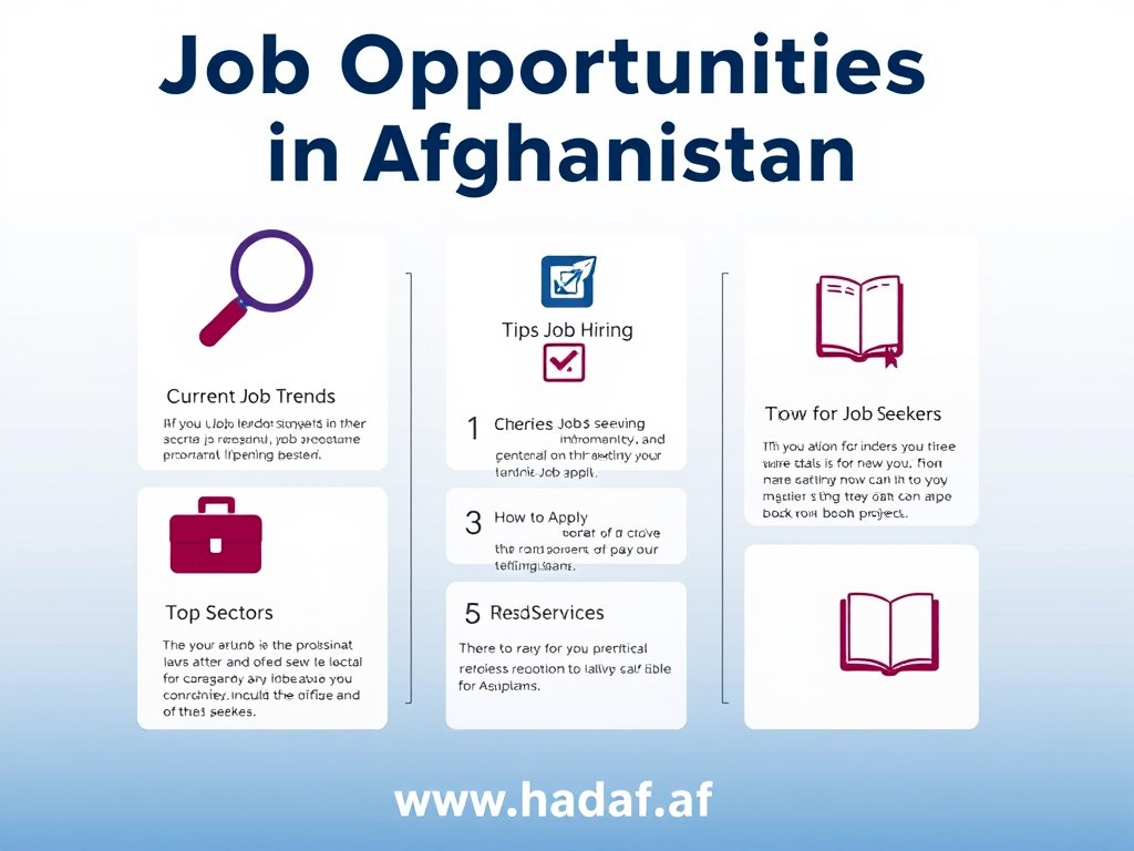 Exploring Job Opportunities in Afghanistan - Hadaf.af Blog Post