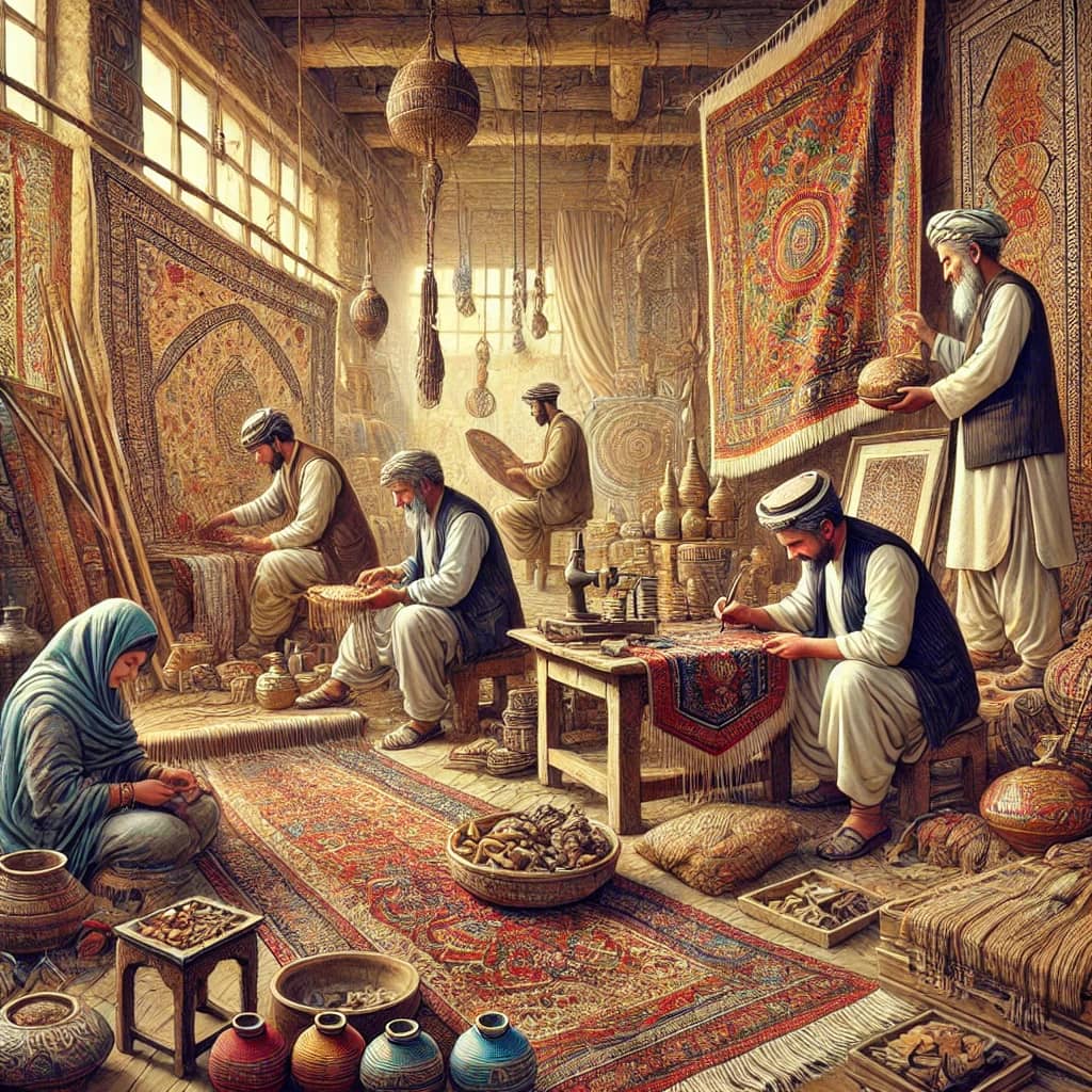 An Analysis of Afghanistan's Handicraft Industry and Strategies for Its Development - Hadaf.af Blog Post